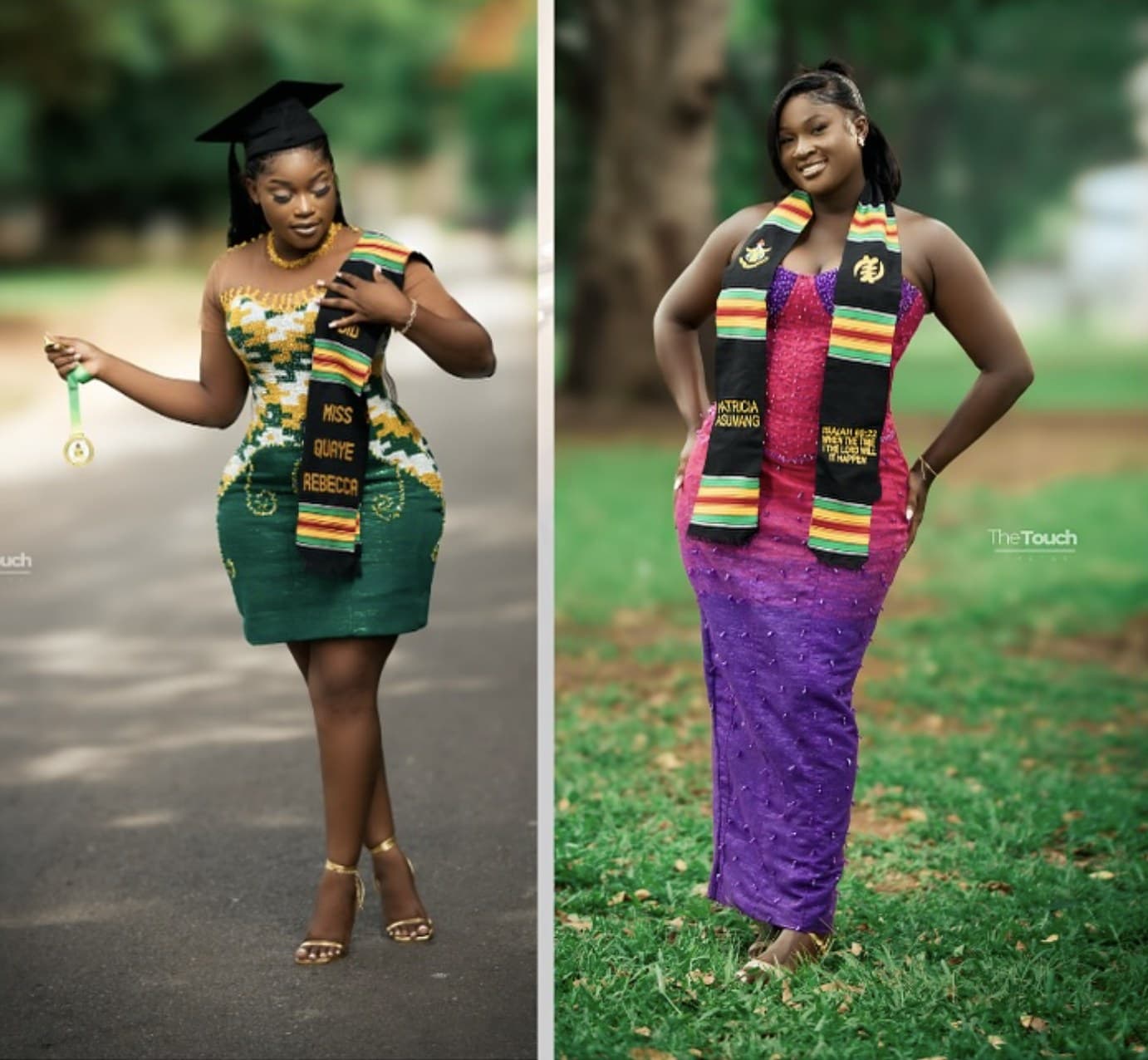 KNUST College of Humanities and Social Sciences graduation sash